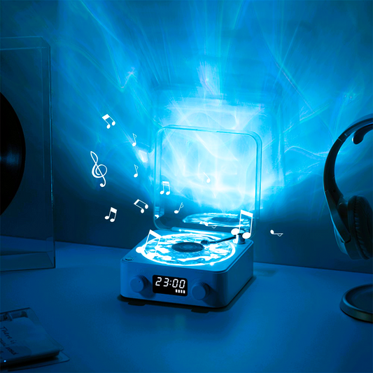 Nostaljik Plak Çalar | Bluetooth ile Kablosuz Müzik